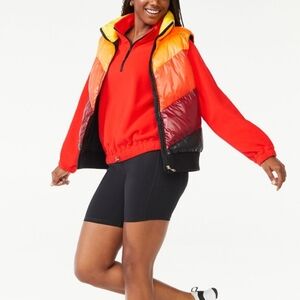 Love & Sport Colorbocked Vest